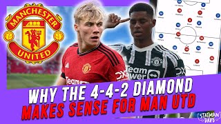 Why Erik Ten Hag SHOULD CONTINUE With The 4-4-2 Diamond At Man Utd