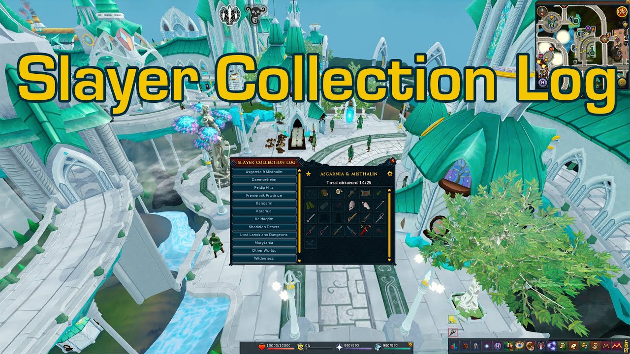 Slayer Collection Log | Weekly RuneScape Byte