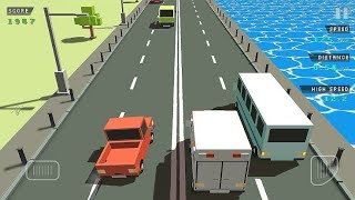 Blocky Traffic Racer  -- Android Gameplay screenshot 5
