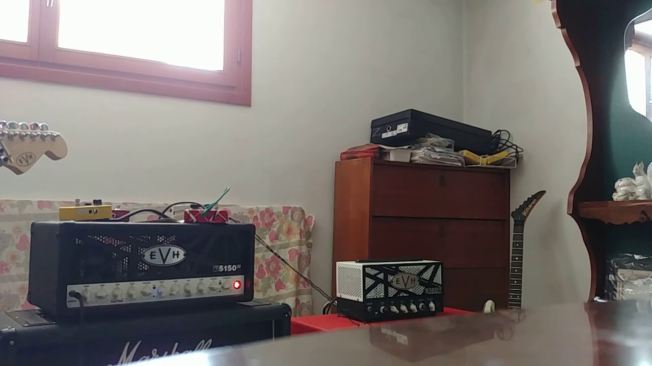 EVH 5150 III Head 50 watt : blue crunch channel sound test