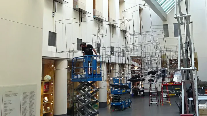 Timelapse: Installation of Zheng Chongbin: I Look for the Sky - DayDayNews