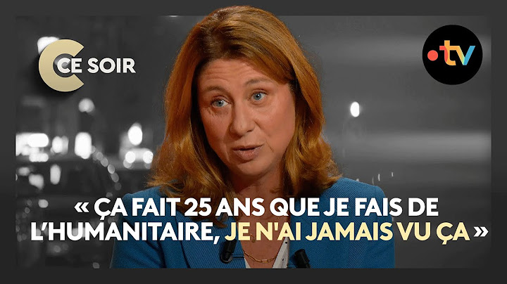 La présidente de MSF France était à Gaza, elle nous raconte ce qu'elle a vu - C Ce Soir 9 oct 2024