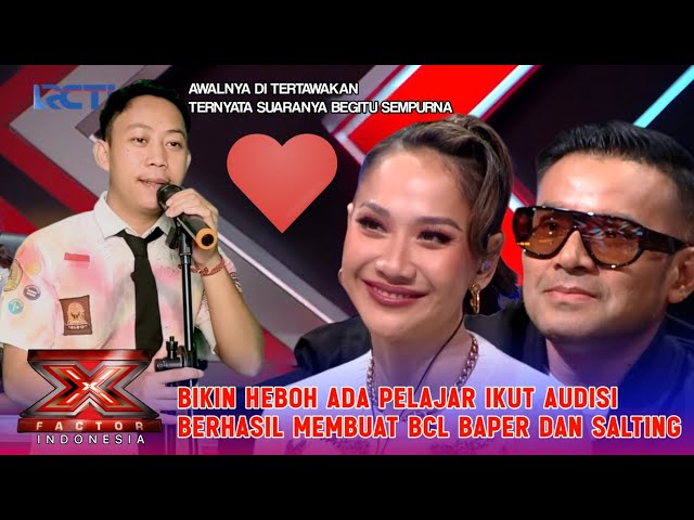 Bikin Heboh Satu Studio Ada Pelajar Ikut Audisi Dan Membuat BCL Baper | X Factor Indonesia 2024 class=