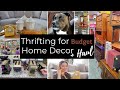🟢THRIFT with ME &amp; HAUL | HOME DECOR ON A BUDGET | THRIFT HOP