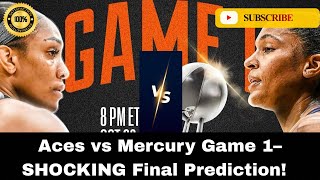 Aces vs Mercury Game – SHOCKING Finals Prediction! | WNBA Finals 2025