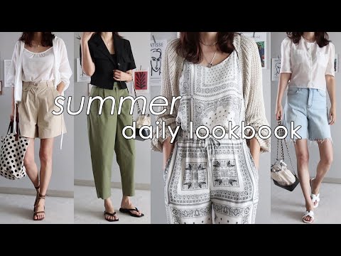 [여름 패션 룩북]나의 데일리룩북(feat.에이블리)/look book/여름 데일리룩/2020 summer look book/여름 코디 스타일링