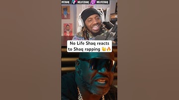 No Life Shaq reacts to Shaq’s CRAZY verse 🫨🔥 #music #reaction #hiphop #rap #shaquilleoneal #shaq