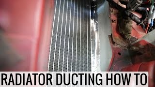 Radiator Ducting How To - Project GripS14