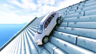 Honda Cars vs Steepest Stair #8 (BeamNG Drive)