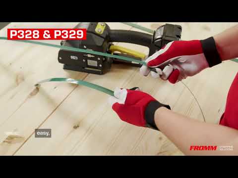 FROMM P328 P329 Battery Powered Plastic Strapping Tools