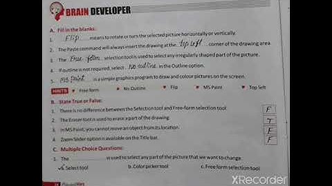 Working with Paint- Exercise (Lesson- 4)