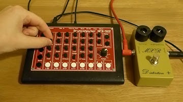 MFB 522 & MXR Distortion+ CSP104