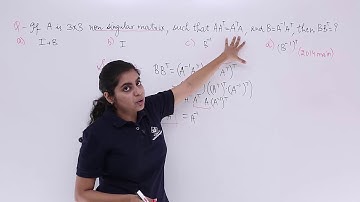 Class 12th – Matrices IIT JEE Problem Example-7 | Matrices | Tutorials Point