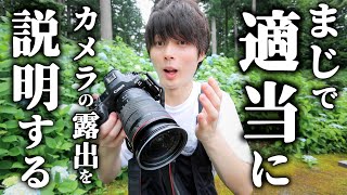 小学生でもわかるカメラの露出!誰よりも適当に説明してみる。