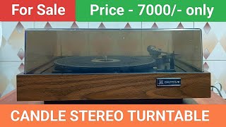 Download Lagu CANDLE STEREO TURNTABLE Nice Sound Quality Contact number - 8750424840 MP3