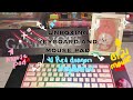 🥰Unboxing gaming items (Mouse pad, Keyboard RedDragon K530)🥰🎮