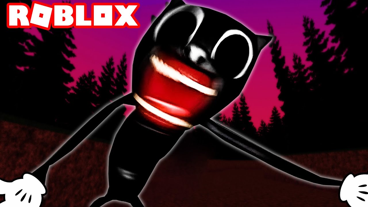 Playing Scary Cartoon Cat Games In Roblox Youtube - cat games on roblox