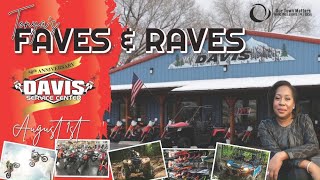 Davis Service Center - Faves and Raves