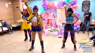 Show Infantil Las Guerreras del KPop  con Estrellas Mágicas