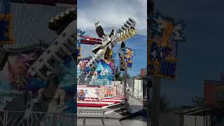 Extreme top scan best attraction in Paris 🦅#extreme #foiredutrone #sensation #attraction