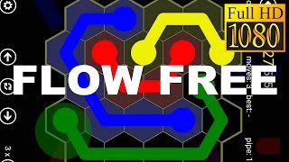 Flow Free: Hexes Game Review 1080p Official Big Duck Games  Puzzle 2016 screenshot 4