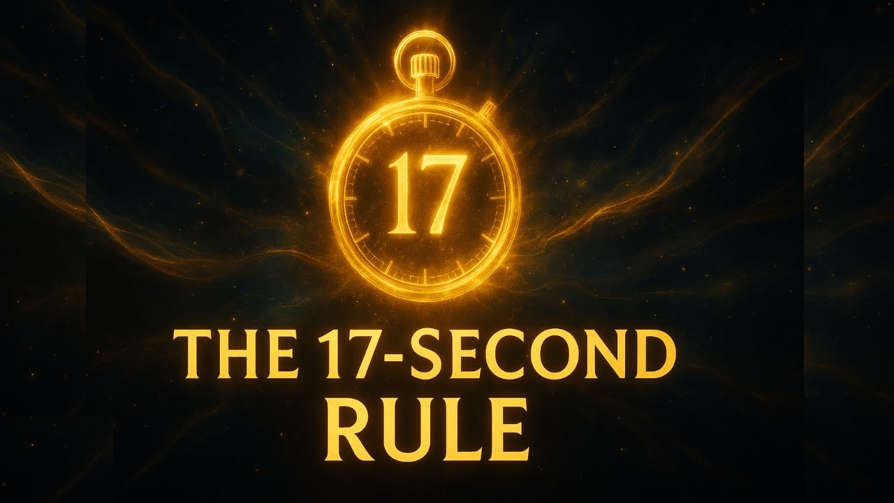 The 17-Second Rule That Activates Manifestation | Attract Anything ...