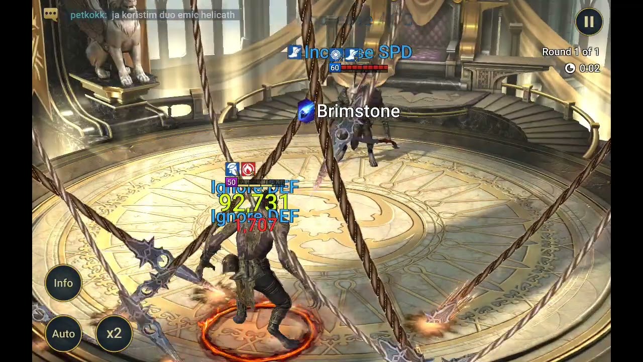 Weregren Suncursed (28 power) vs Razelvarg (84 power) MANUAL fight