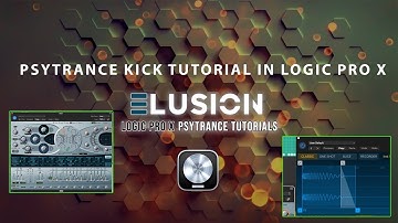 Psytrance (EDM) kick tutorial  in Logic Pro X (stock plugins only)