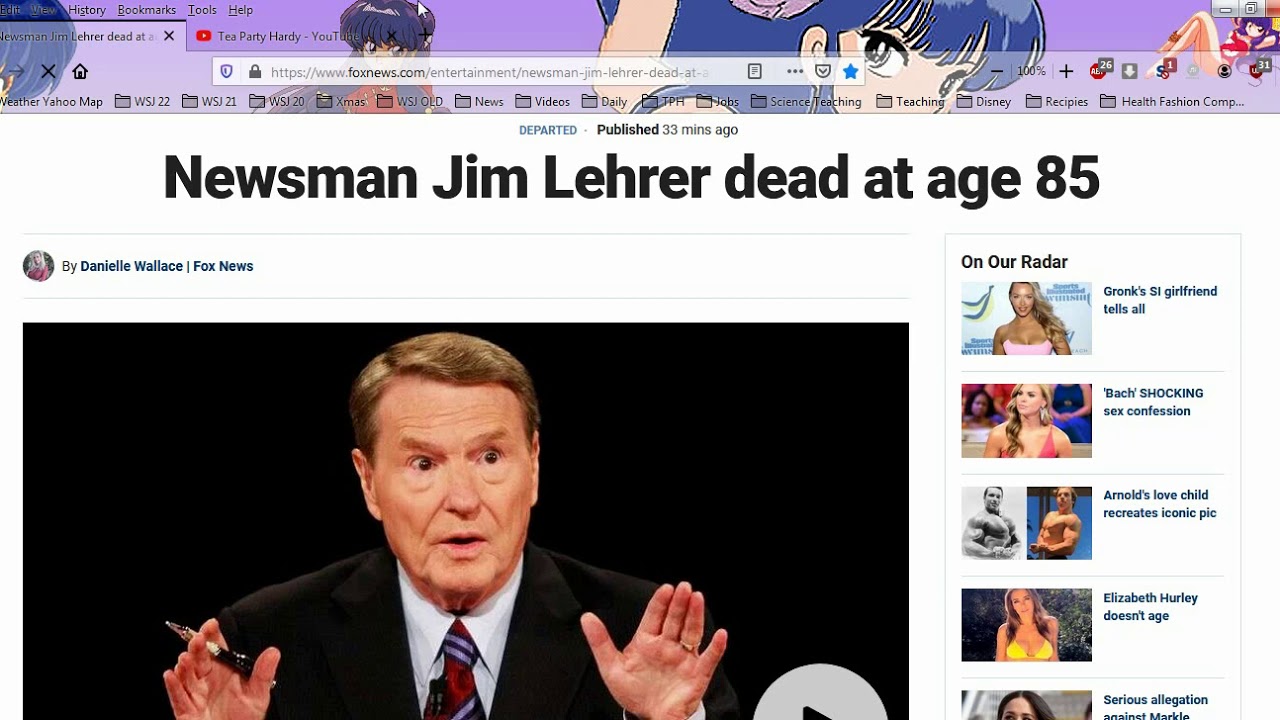 Jim Lehrer True And Great Journalist Dies YouTube