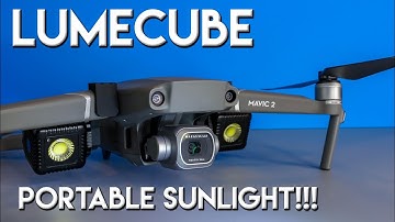 Lume Cube Lights and Mounts for Mavic 2 Pro & Zoom
