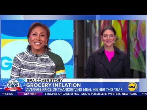 ABC: “Inflation Hitting Americans Hard” During The Holidays As Home Consumed Food Prices Jump 5.4%