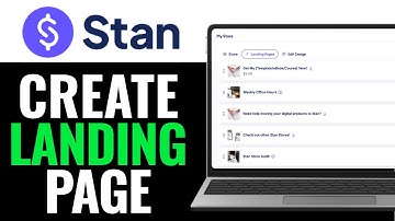 How To Create Landing Page in Stan Store 2025 (Step-by-Step)