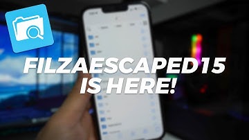 iOS 15 FilzaEscaped FINALLY RELEASED! Install WITHOUT Jailbreak (FilzaEscaped15)