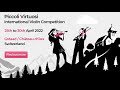 Piccoli virtuosi international violin competition 2022