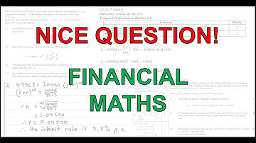 HSC Year 12 Advanced (2U) - Nice Question! - Financial Maths