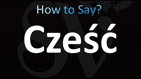How to Pronounce Czesc (correctly!)