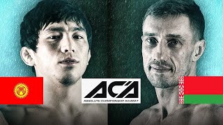 LIVE..Жакшылык Мырзабеков vs. Артём Дамковский | Zhakshylyk Myrzabekov vs. Artem Damkovsky | ACA 155