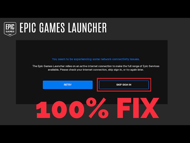 Epic Games Connection Error: Reasons & How To Fix