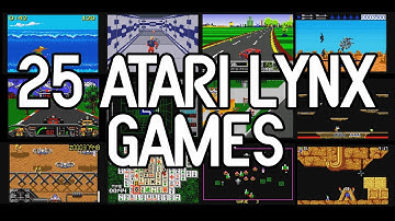 25 Atari Lynx Games