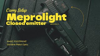 Meprolight Closed Emitter for Slimline Pistols. The MPO-PRO s