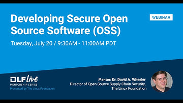 Mentorship Session: Developing Secure Open Source Software