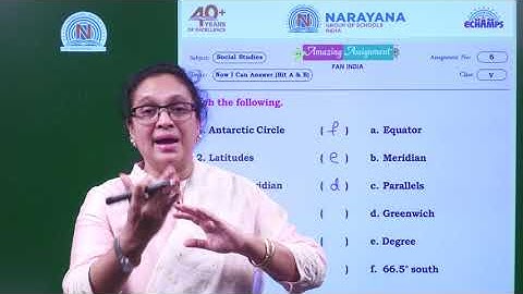 17TH JUL PAN INDIA CLASS V SOCIAL ASSIGNMENT 6 KEY