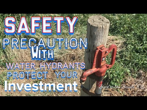 Protect your water hydrant.