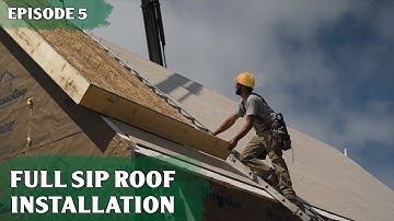 Installing A SIP Panel Roof On A Timber Frame House | Martha’s Vineyard | Ep. 5