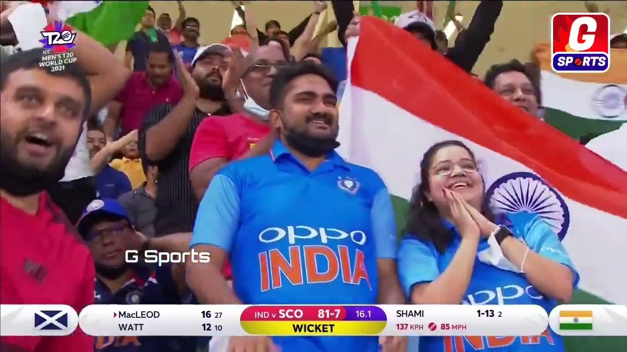 india vs Scotland icc t20 world cup 2021 highlights