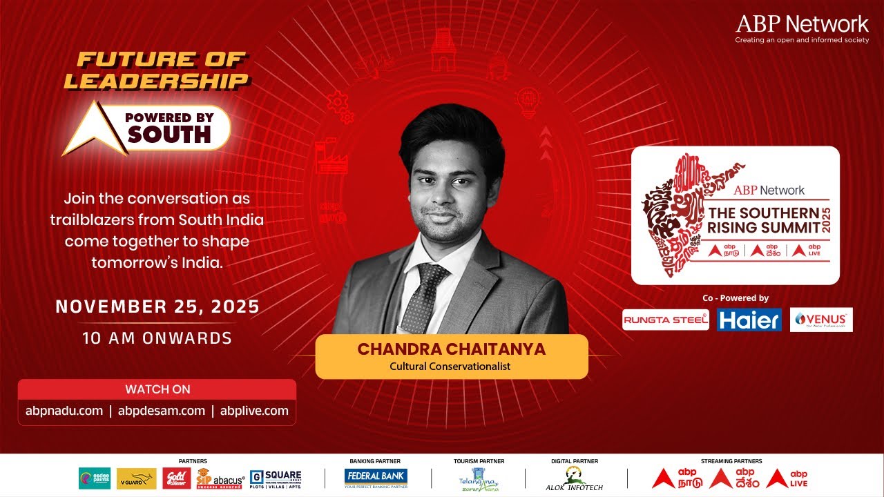 ABP Southern Rising Summit 2025 LIVE: Preserving Our Inheritance by Chandra Chaitanya