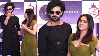 Vishal Aditya Singh Along With EX-GF Madhurima Tuli Arrivies @ Song Launch Of Khwabeeda