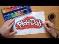 How to draw the Play Doh logo - Play-Doh
