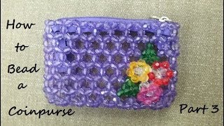 How to Bead a Coinpurse Part 3