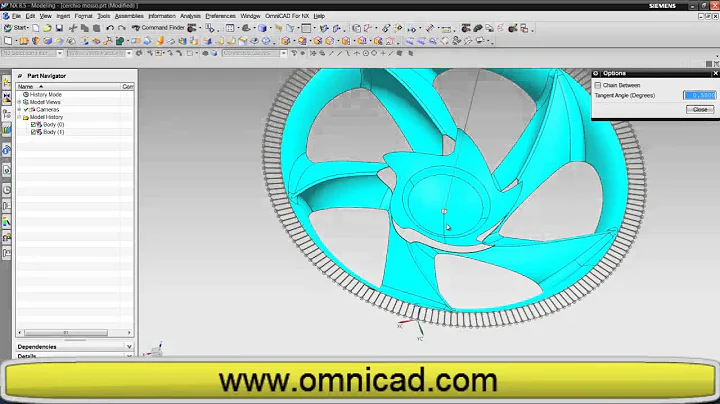Siemens NX 8.5 Global Morphing - OmniCAD Tools